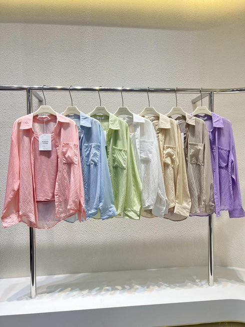 WANWAN Two Piece  Sets Tank Top With Shirts